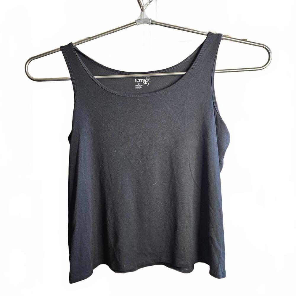 Terra & Sky Black Tank Top 5X